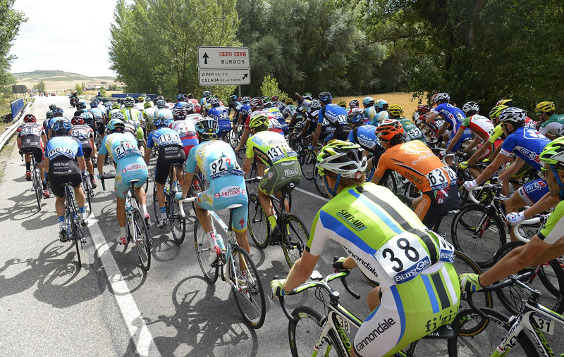 equipos españoles en la Vuelta 2014