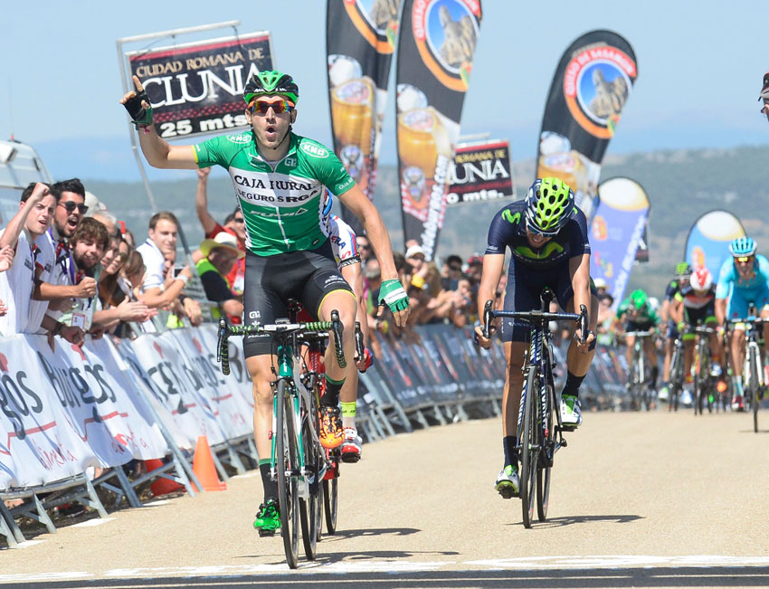Barbero, primer líder de la Vuelta