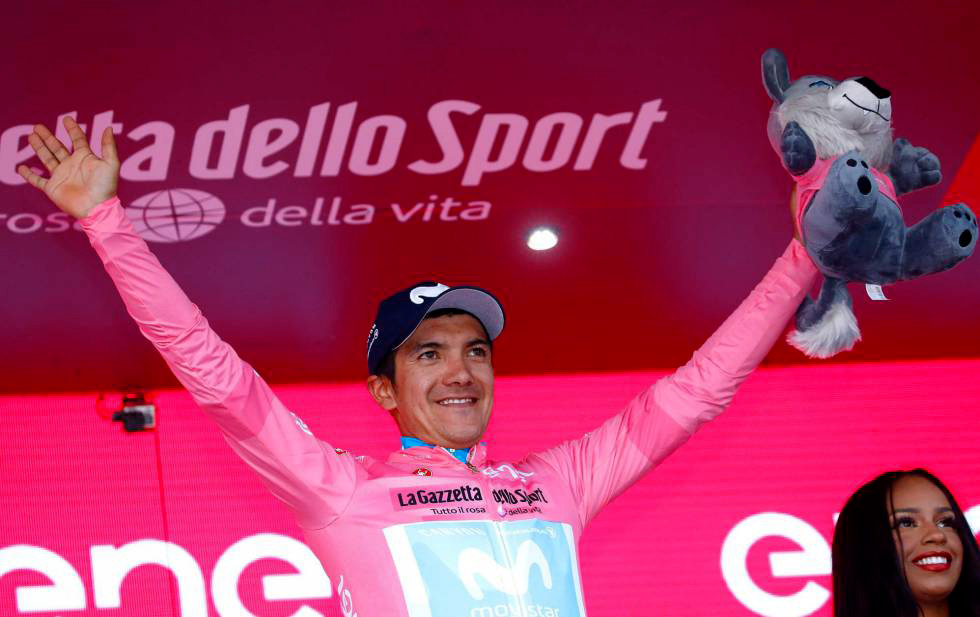 El ganador del último Giro, Richard Carapaz, correrá la XLI Vuelta a Burgos