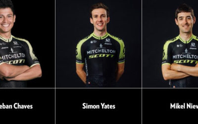 Simon Yates y Esteban Chaves (Mitchelton Scott) también correrán la XLII Vuelta a Burgos