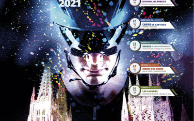Cartel oficial de la XLIII Vuelta a Burgos