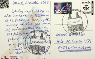 La XLIV Vuelta a Burgos prolonga su recuerdo en los itinerarios postales