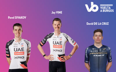 Jay Vine y Pavel Sivakov (UAE Team) encabezan el último gran bloque de preinscritos en Burgos